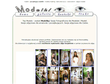 Tablet Screenshot of modelki.skorpions.pl